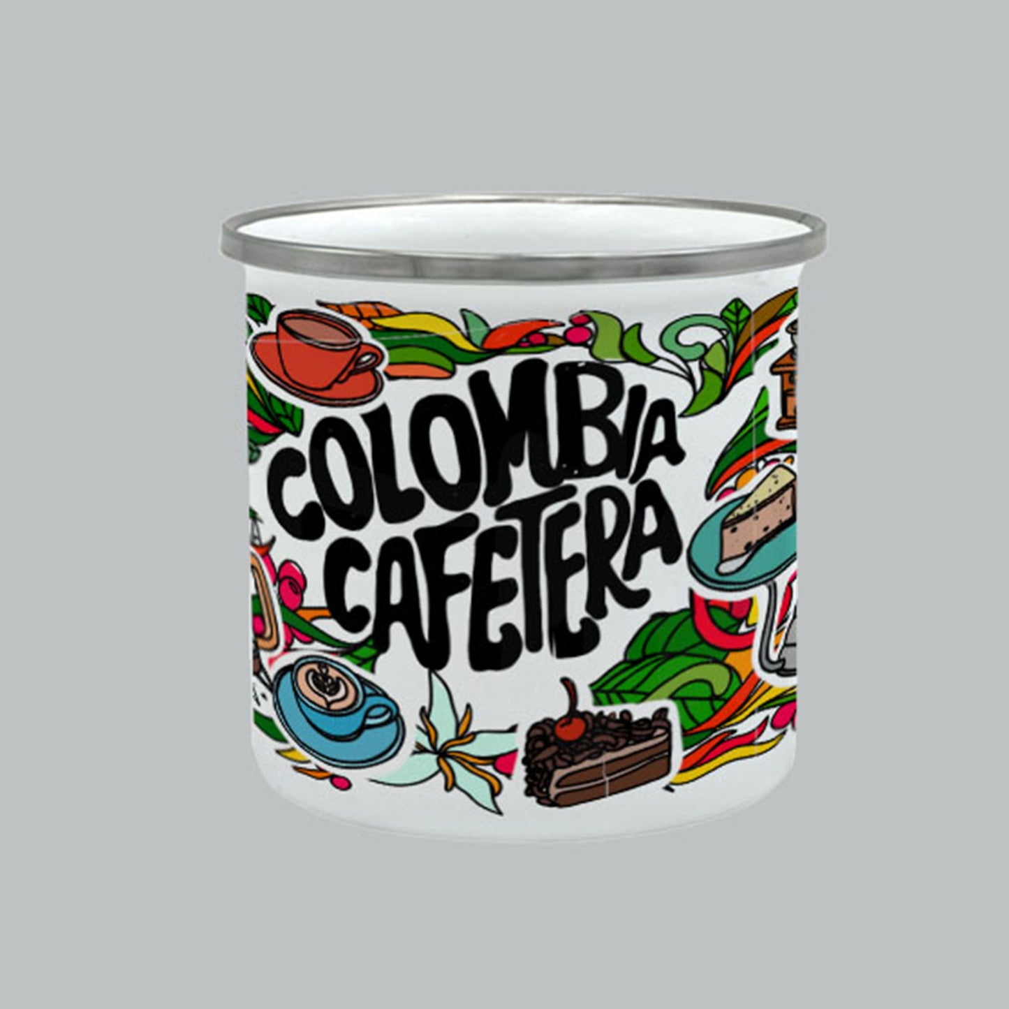 MUGS DE PELTRE COLOMBIANÍSIMOS