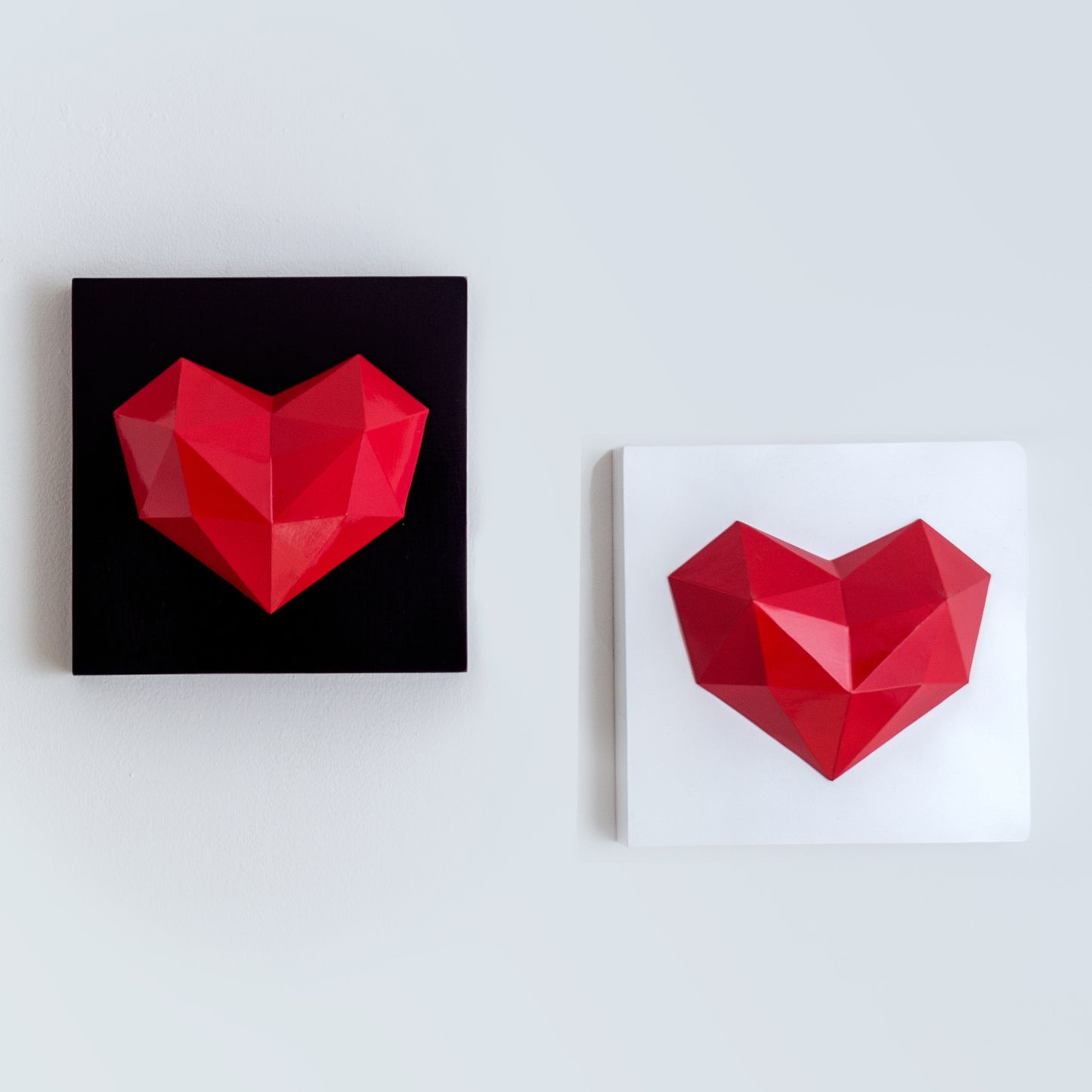 CUADRO CORAZÓN EN PAPERCRAFT