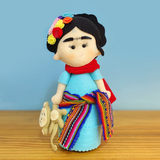 MUÑECA FRIDA KHALO