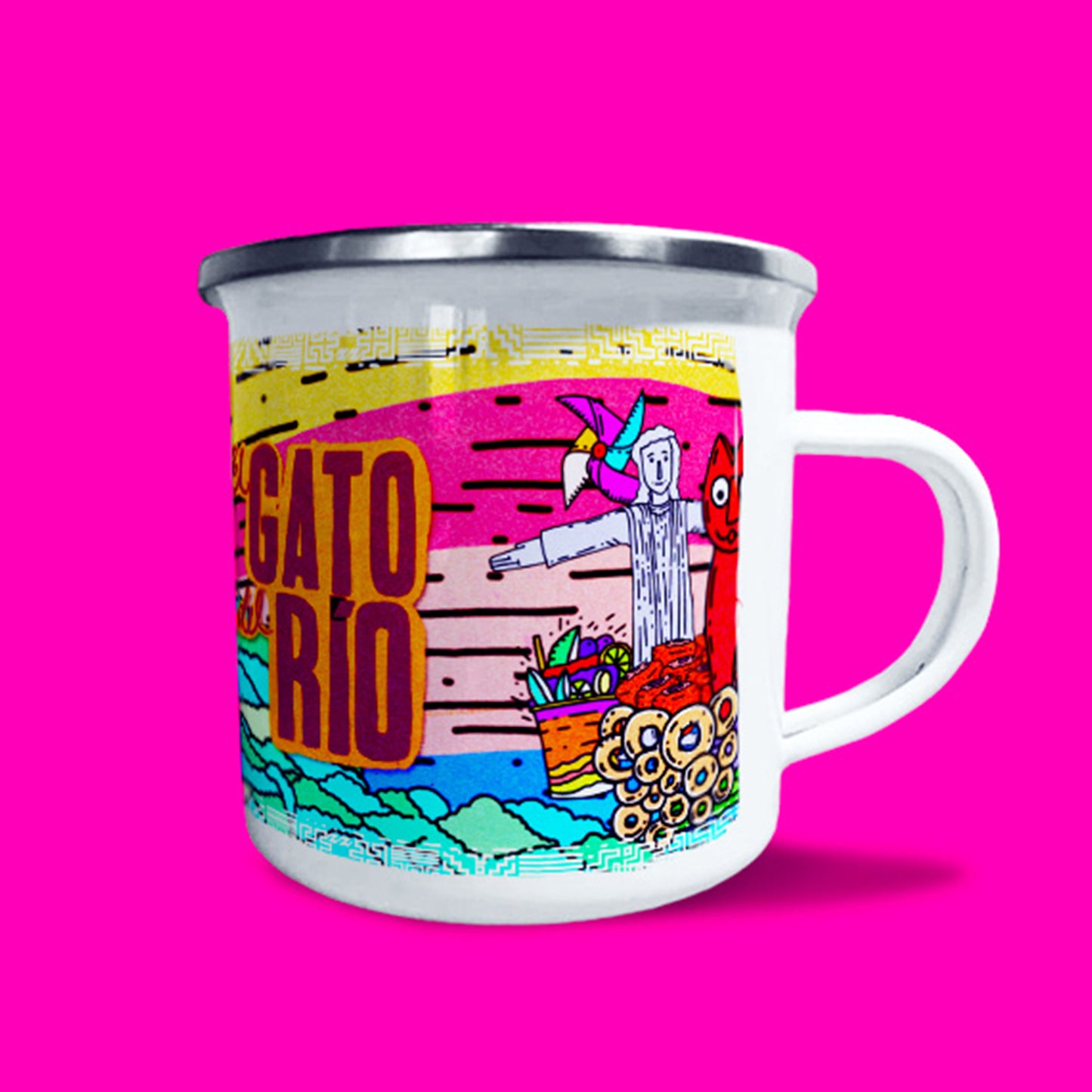 MUGS DE PELTRE COLOMBIANÍSIMOS