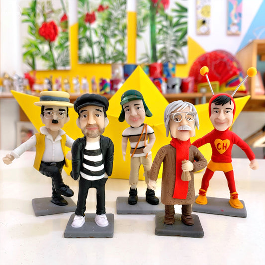 ESCULTURAS PERSONAJES CHESPIRITO